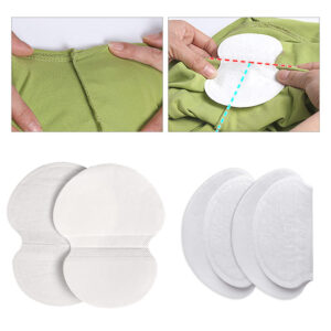 5 x Seturi tampoane anti-transpiratie, culoare Alba