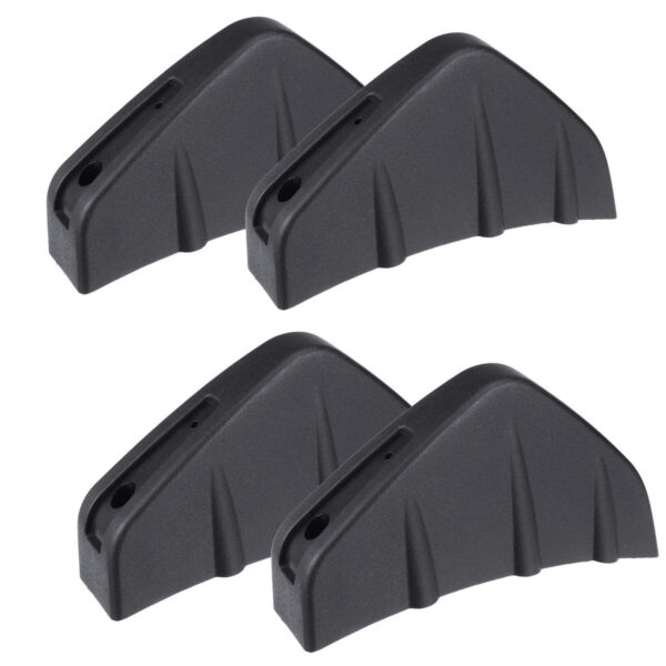 Set 4 ornamente Tuning tip "SPLITTER" pentru bara spate, culoare Neagra - imagine 2