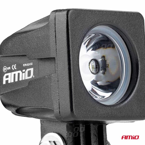 Proiector LED pentru Off-Road, ATV, SSV, culoare 6500K, 1000 lm, tensiune 9 - 36V, dimensiune 50 x 50 mm - imagine 6