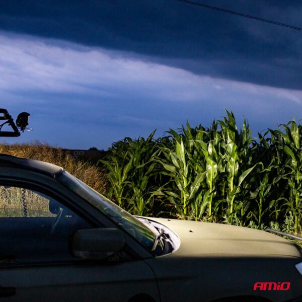 Proiector LED pentru Off-Road, ATV, SSV, culoare 6500K, 4800 lm, tensiune 9 - 36V, dimensiuni 240 x 74 mm - imagine 2
