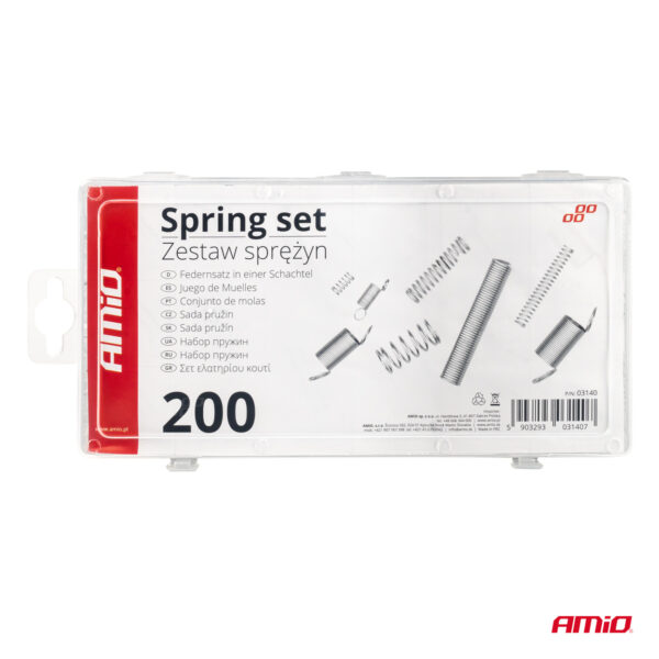 Set 200 arcuri de compresie si extensie de diferite dimensiuni pentru reparatii - imagine 7