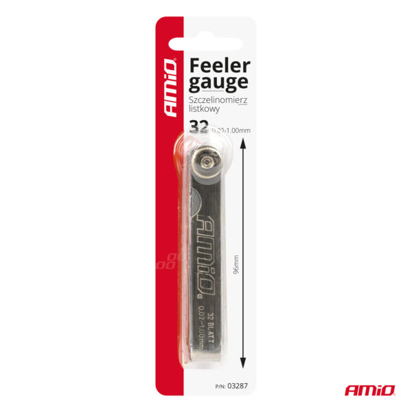 Lera din otel calit, masurare 0,02 -> 1 mm, 32 de lame - imagine 5