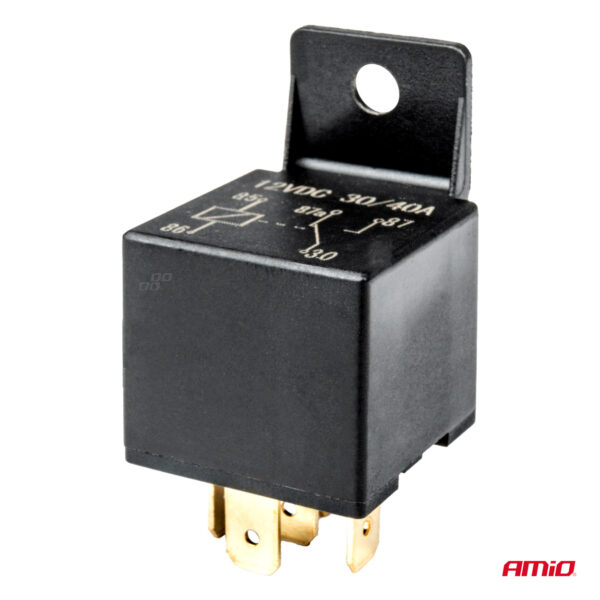 Releu auto universal cu 5 pini, tensiune 12V, 40A - imagine 2