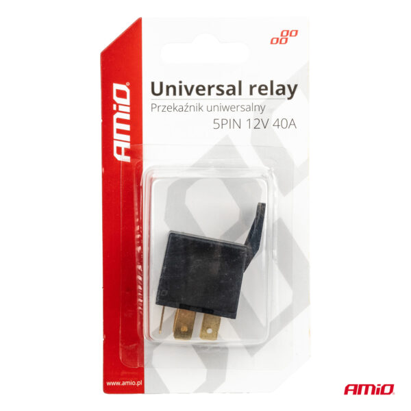 Releu auto universal cu 5 pini, tensiune 12V, 40A - imagine 5