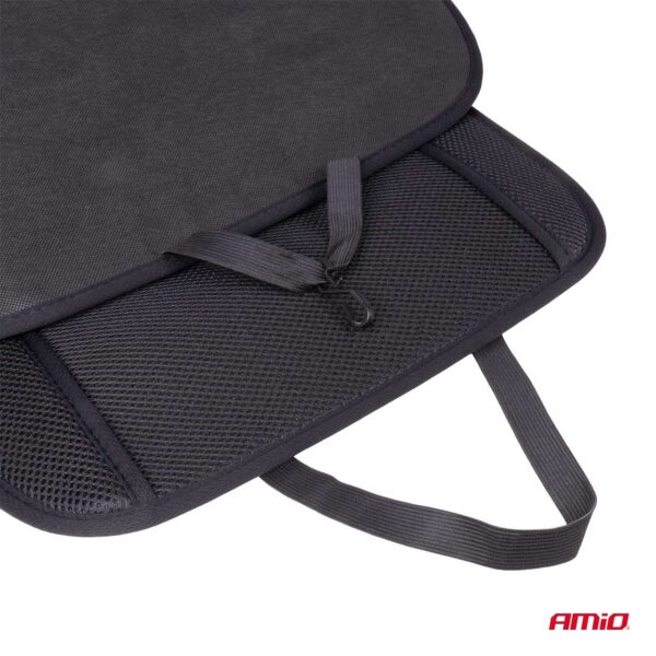 Husa scaun auto cu bile de masaj si suport lombar, dimensiuni 110 x 46 cm, culoare Neagra - imagine 4