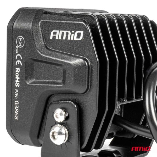 Proiector LED "PRO SERIES" cu doua functii pentru Off-Road, ATV, SSV, putere 58W, 7200lm, culoare 6000K, tensiune 10-30V, dimensiuni 107 x 102 x 86 mm - imagine 4