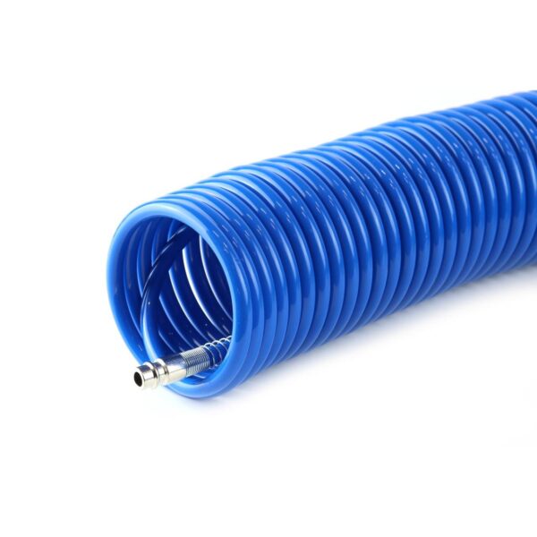 Furtun spiralat pentru aer comprimat din PE, 5 x 8mm, lungime 10m, PT-04 - imagine 4