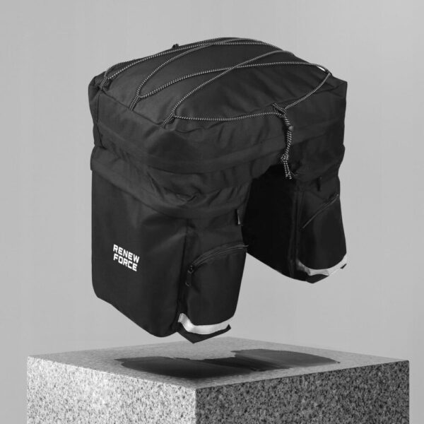 Geanta Dubla de transport pentru biciclete, impermeabila, capacitate 60l, dimensiuni: 44 x 44 x 20 cm - imagine 2