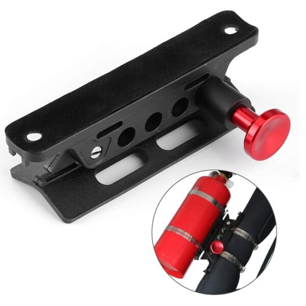 Suport universal pentru Extinctor, Stingator, cu prindere pe rollbar sau cabina, destinatie ATV, SSV, UTV, Off-Road - imagine 3