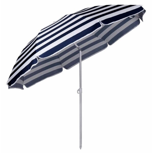 Umbrela de Plaja sau Gradina, in doua culori, model XL cu deschidere de pana la 160 cm - imagine 2