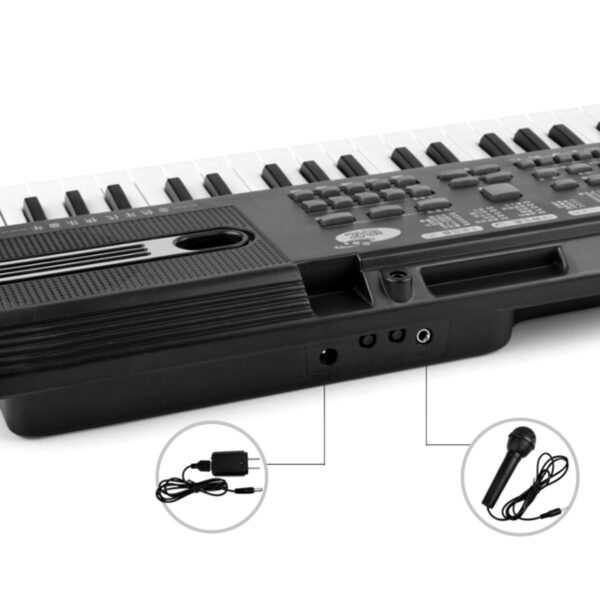 Orga electronica cu 61 de clape si microfon (Keyboard, Pian electronic) - imagine 3