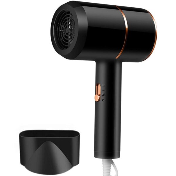 Uscator de par pentru casa sau calatorii, alimentare 220V, culoare Neagra, AVX-AG440E - imagine 2