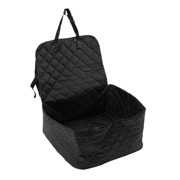 Scaun Auto pentru transport Caine sau Pisica, 50 x 45cm, culoare neagra - imagine 2