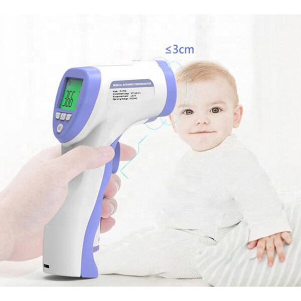 Termometru electronic cu infrarosu, Contactless, AVX-AG458E - imagine 3