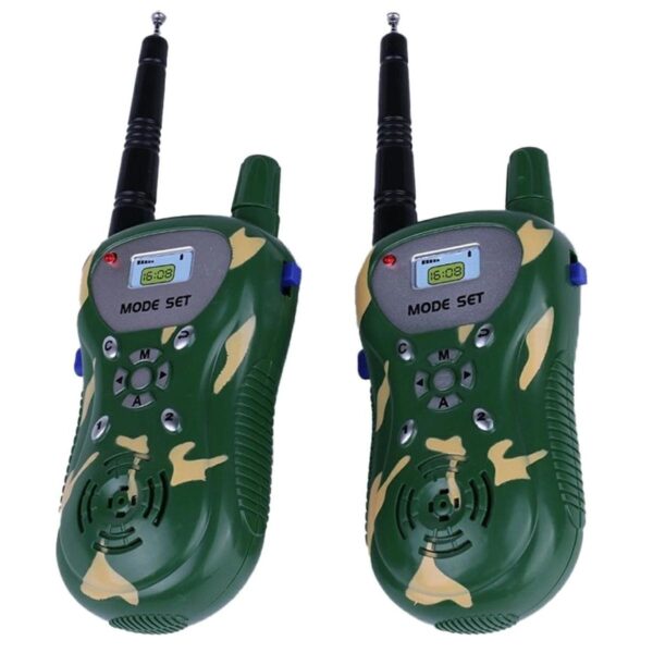 Kit emisie - receptie "Walkie Talkie" CAMO, raza de maxim 100m - imagine 2