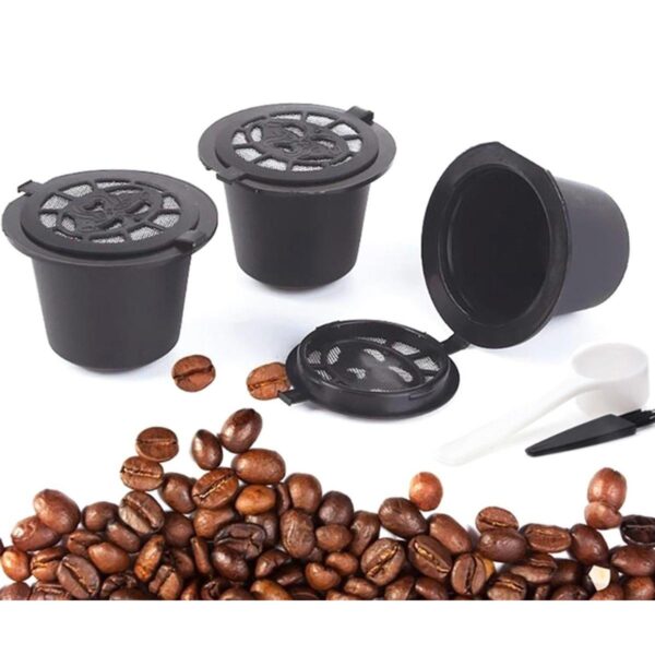 Set 5 capsule reutilizabile pentru Aparatele de Cafea Nespresso (Espressoare Nespresso) - imagine 2