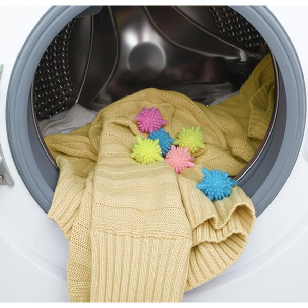 Set 5 bile anti-scamosare si inmuiere a rufelor, pentru masina de spalat - imagine 2
