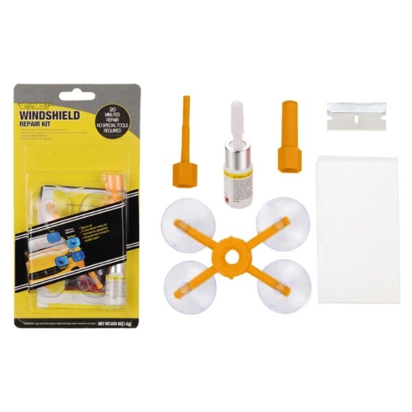 Kit reparatie parbriz cu adeziv UV, AVX-AG538C - imagine 3