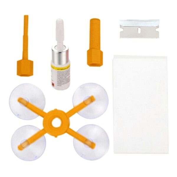Kit reparatie parbriz cu adeziv UV, AVX-AG538C - imagine 4