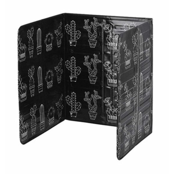 Protectie din aluminiu anti-stropire pentru gatitul pe aragaz, lavabila, culoare Neagra - imagine 2