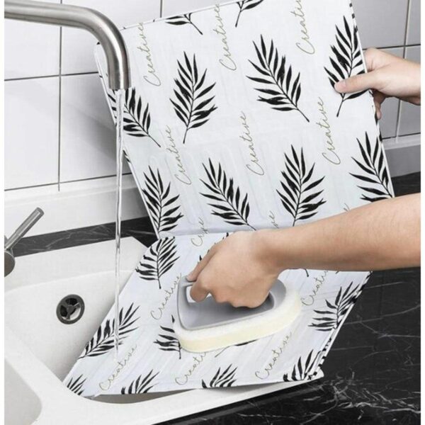 Protectie din aluminiu anti-stropire pentru gatitul pe aragaz, lavabila, model AVX-AG553E - imagine 2