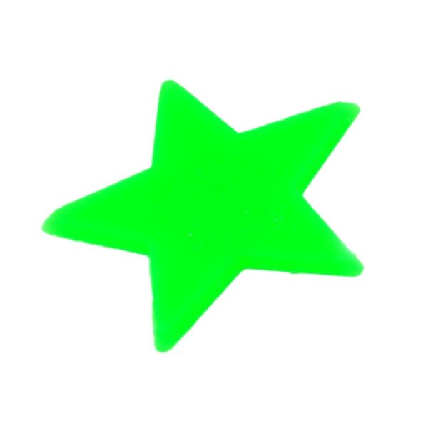 Set 100 stelute decorative Fluorescente care absorb lumina si stralucesc in intuneric - imagine 4