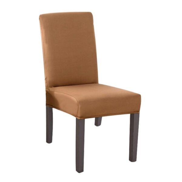 Husa universala pentru scaune clasice, culoare MARO - imagine 3