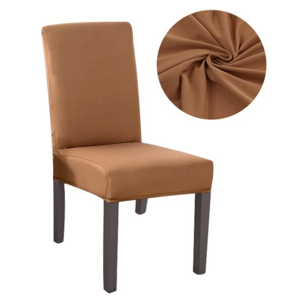 Husa universala pentru scaune clasice, culoare MARO - imagine 2