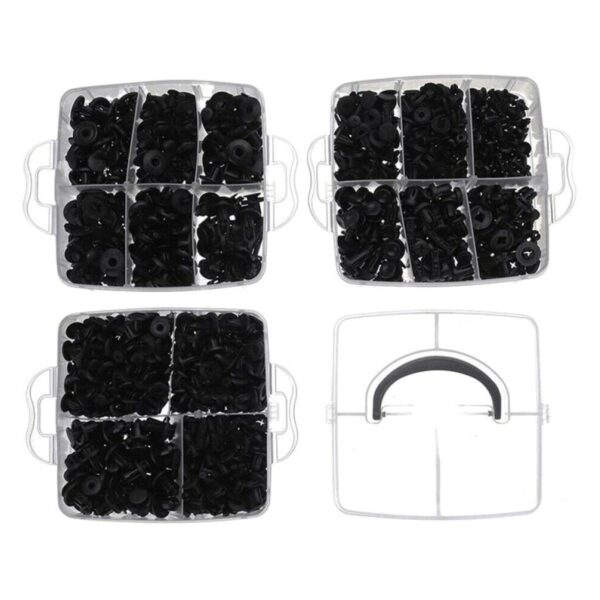 Set 625 clipsuri auto universale pentru montaj cu extractor inclus - imagine 7