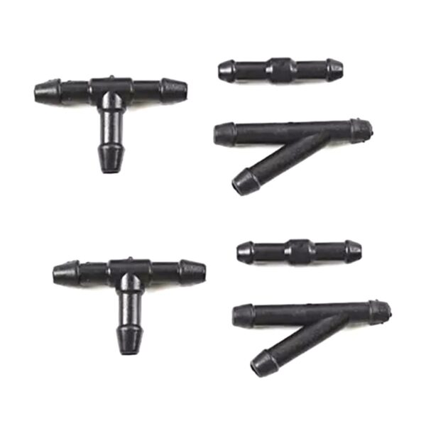Set Universal cu 2 diuze spalare parbriz + furtunuri si accesorii de montaj - imagine 5