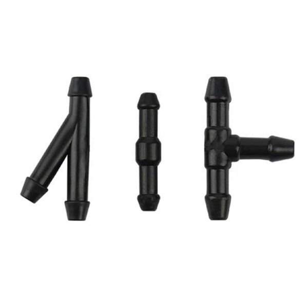 Set Universal cu 2 diuze spalare parbriz + furtunuri si accesorii de montaj - imagine 6