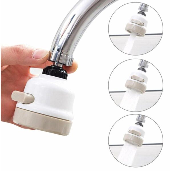 Aerator apa pentru robinetul de bucatarie cu 3 moduri de functionare - imagine 5