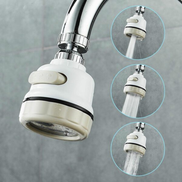 Aerator apa pentru robinetul de bucatarie cu 3 moduri de functionare - imagine 4