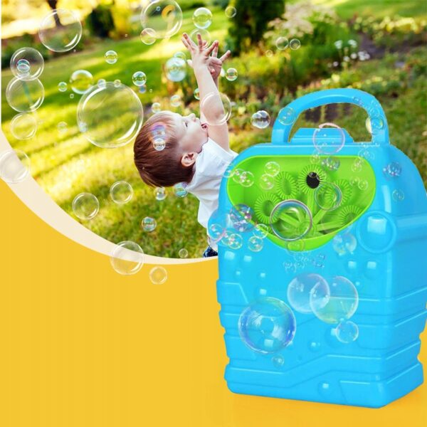 Masina Automata pentru realizarea Bulelor de Sapun, culoare Albastra, AVX-WT-BLUE-V02 - imagine 3