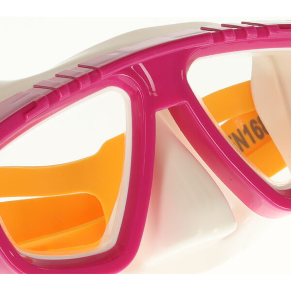 Ochelari de tip Masca pentru inot si scufundari, pentru copii, varsta 3+, culoare Roz - imagine 4