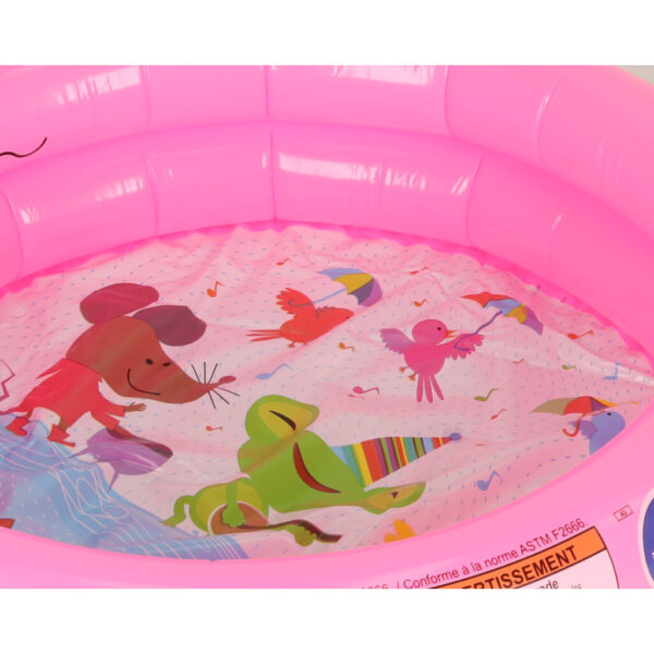 Piscina Gonflabila pentru copii, model MINI, culoare Roz, diametru 61 cm - imagine 3