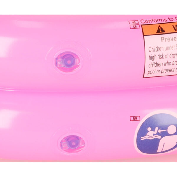 Piscina Gonflabila pentru copii, model MINI, culoare Roz, diametru 61 cm - imagine 4
