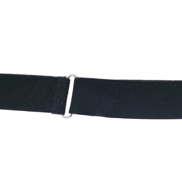 Curea pentru pantaloni, neagra, elastica, fara catarama, 60-100cm - imagine 4