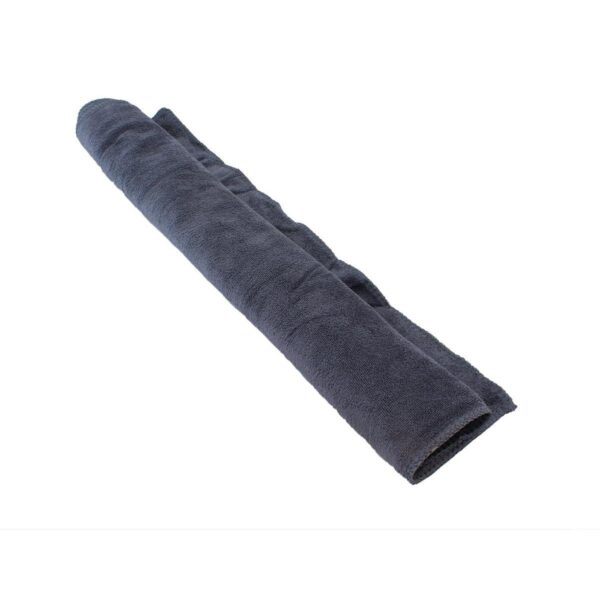 Prosop din microfibra super absorbant cu uscare rapida, 100 x 50 cm, culoare Gri - imagine 3