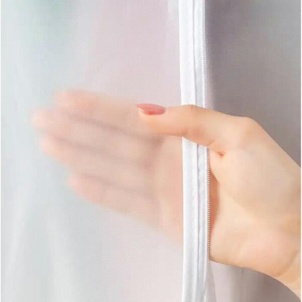Organizator protectie haine, dimensiune 90 x 60 x 50 cm. culoare transparent, material textil - imagine 6
