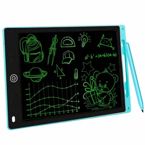 Tableta grafica de 10" pentru copii, culoare Albastra, AVX-WT-RYMT-8.502-BLUE - imagine 2