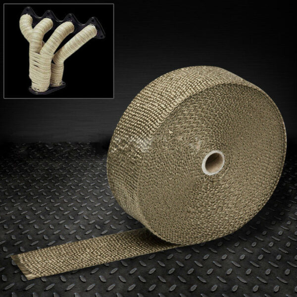 Rola banda termoizolanta din fibra de sticla, rezistenta termic pentru galerii evacuare, destinatie auto-moto, dimensiune 5cm x 10m - imagine 2