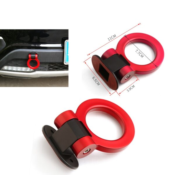 Ornament carlig remorcare RACING SPORT - ROSU - imagine 6