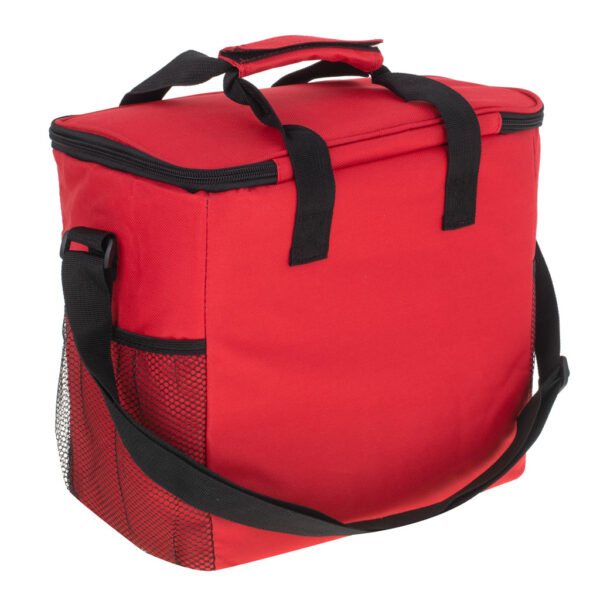 Geanta termoizolanta pentru picnic sau plaja, capacitate 16l, culoare Rosie - imagine 6