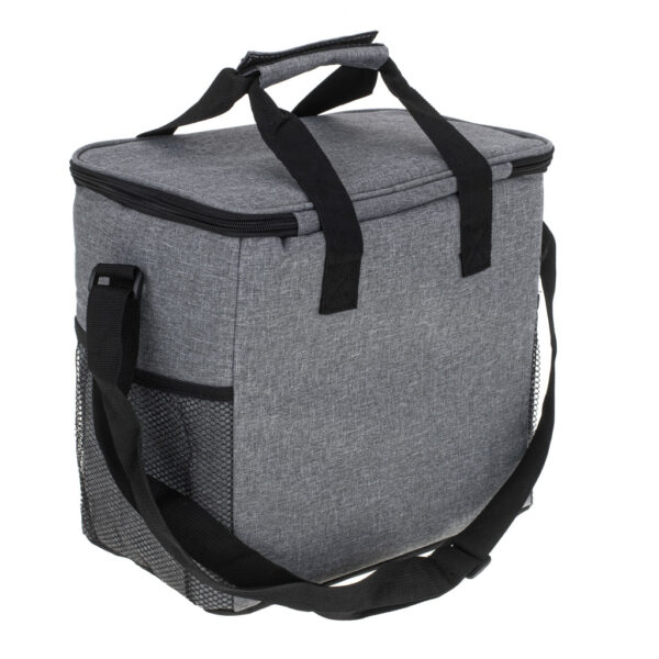 Geanta termoizolanta pentru picnic sau plaja, capacitate 16l, culoare Gri - imagine 7