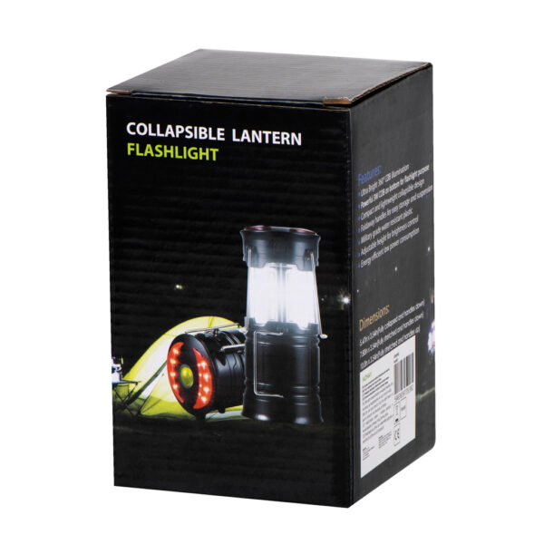 Lampa Turistica LED, 3in1, extensibila, 4 moduri de lucru (cort, tabara, camping, rulota, calatorii, expeditii) - imagine 12