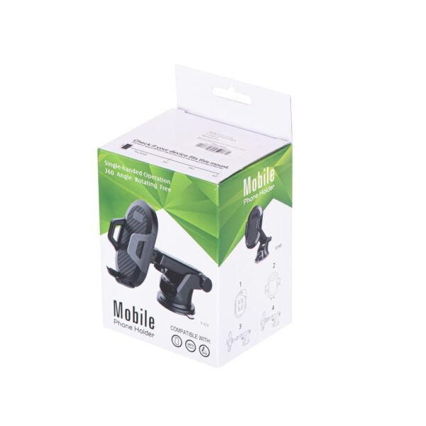 Suport de telefon 2in1 cu prindere in parbriz sau grila de ventilatie - imagine 8