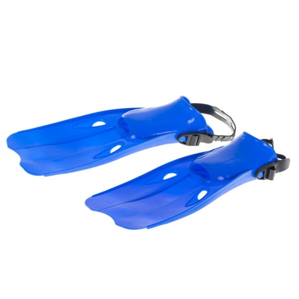Labe de Inot si Scufundari, marime M (22,5-24,5 cm), culoare Albastra - imagine 5