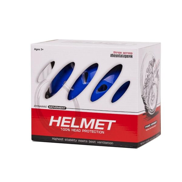 Set Protectie pentru copii, 7 piese, model SKATEBOARD, culoarea Albastra - imagine 5