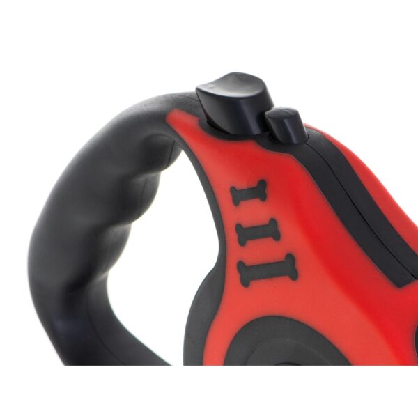 Lesa Retractabila Automata 5m lungime pentru caini de pana la 14 kg - imagine 2